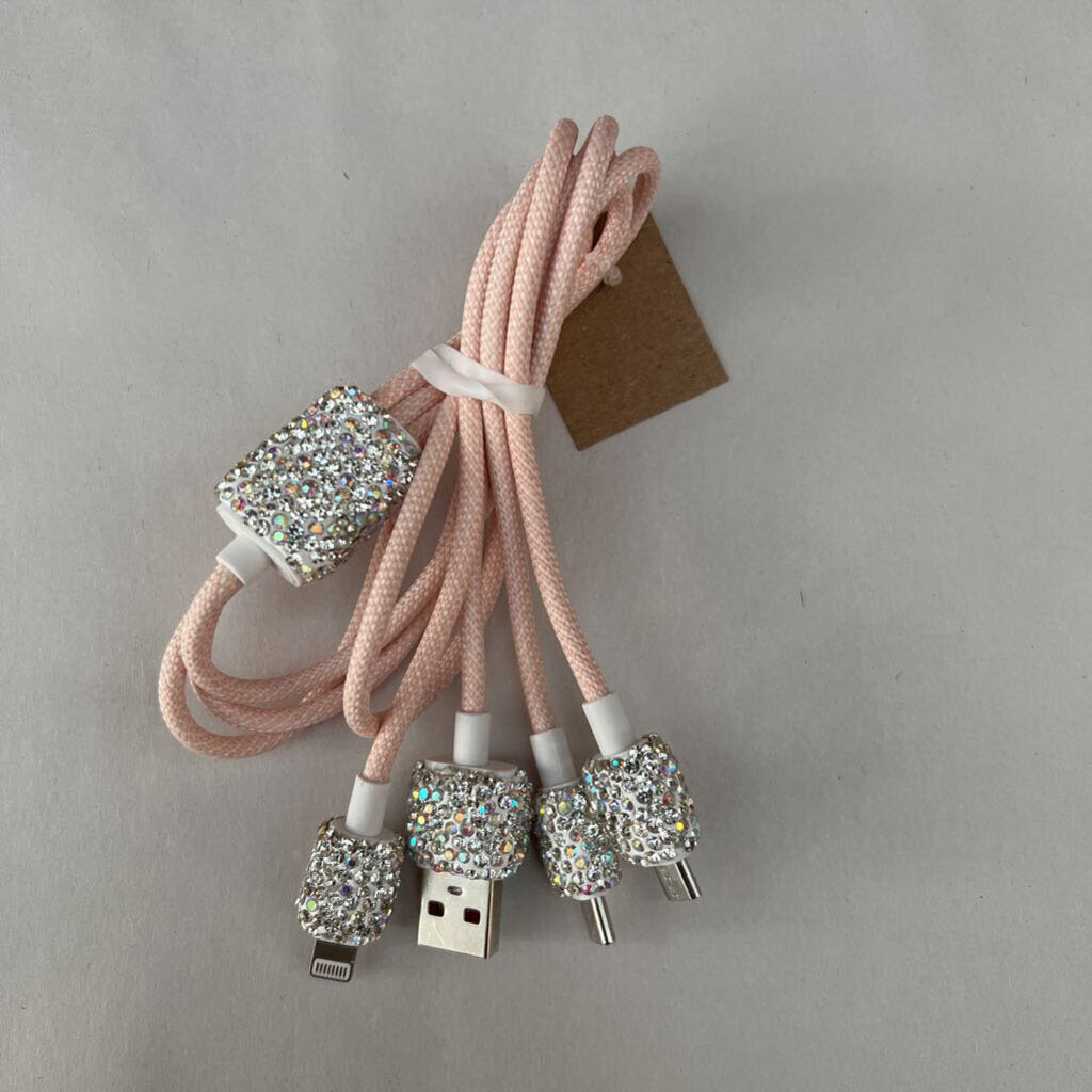 RHINESTONE CHARGING CABLE