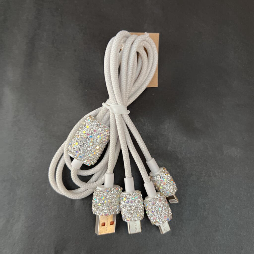 RHINESTONE CHARGING CABLE