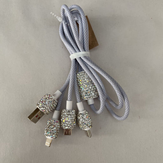 RHINESTONE CHARGING CABLE