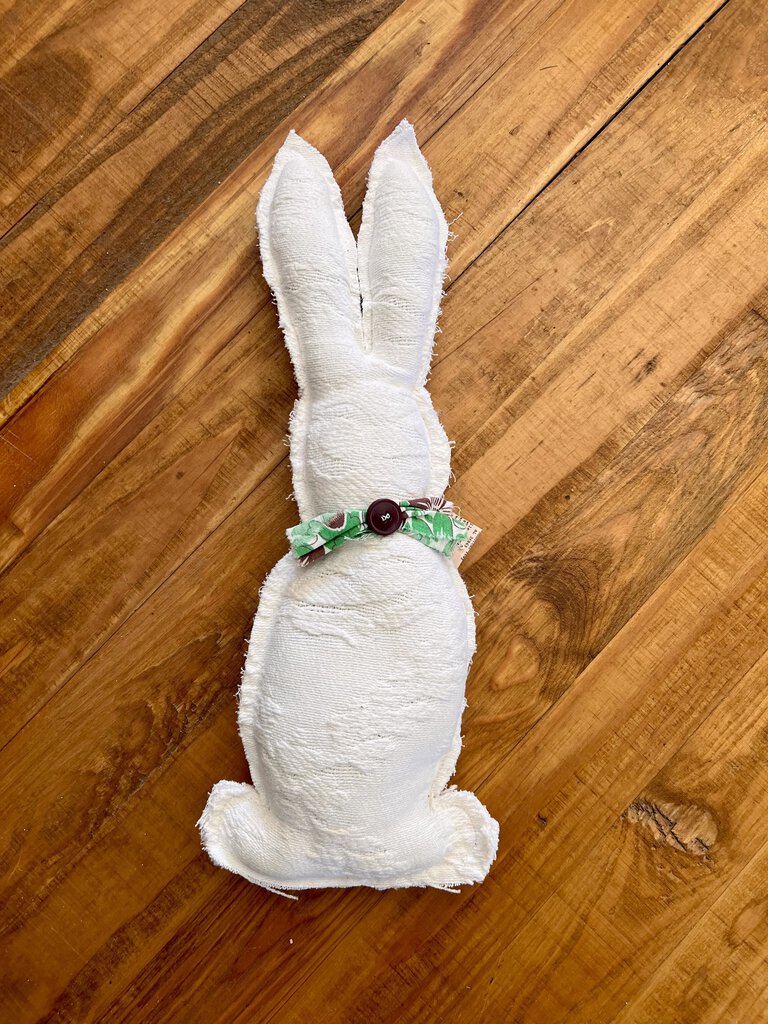 EASTER VINTAGE STUFFED BUNNIE