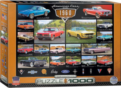 'AMERICAN CARS OF THE 1960s' PUZZLE