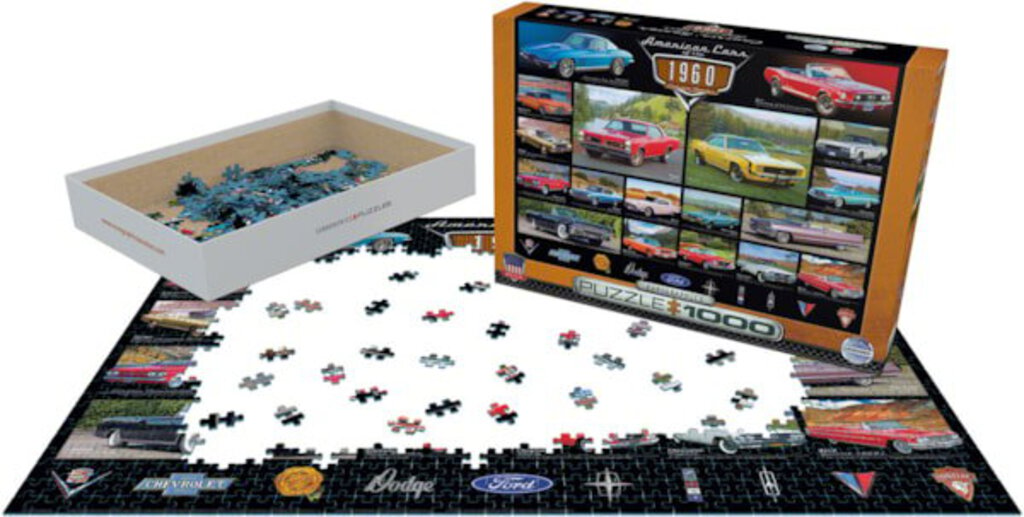 'AMERICAN CARS OF THE 1960s' PUZZLE