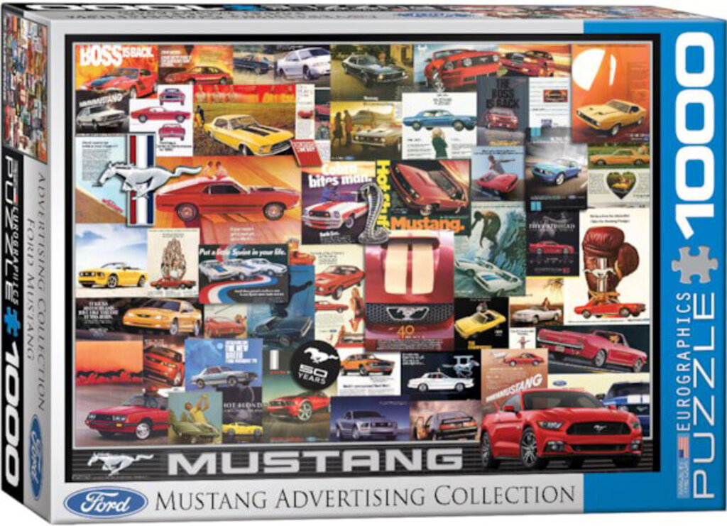 'FORD MUSTANG ADVERTISING' PUZZLE