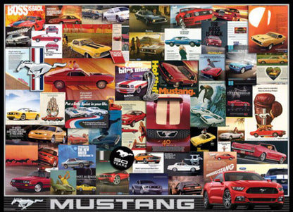 'FORD MUSTANG ADVERTISING' PUZZLE