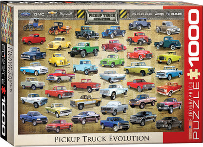 'PICKUP TRUCK EVOLUTION' PUZZLE