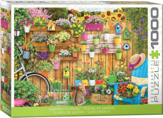 'GARDEN FLOWERS' PUZZLE