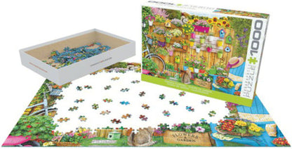 'GARDEN FLOWERS' PUZZLE