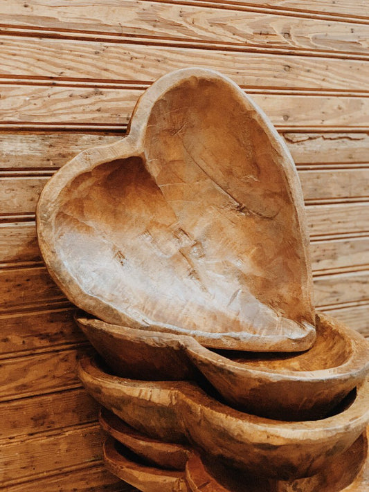 HEART DOUGH BOWL