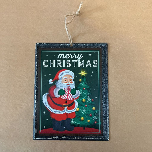 MERRY CHRISTMAS ORNAMENT