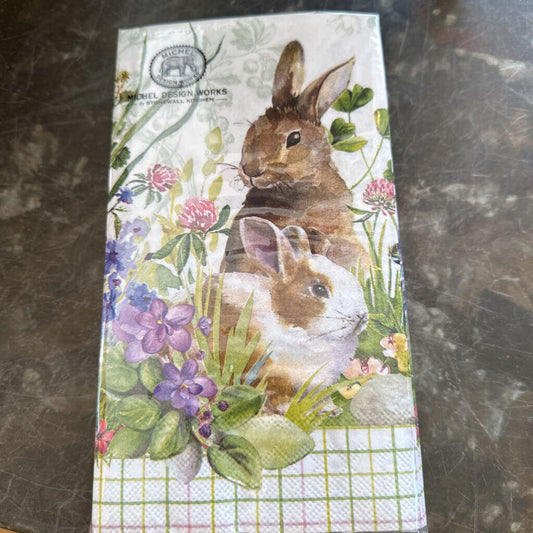 Bunny Meadow Hostess Napkins