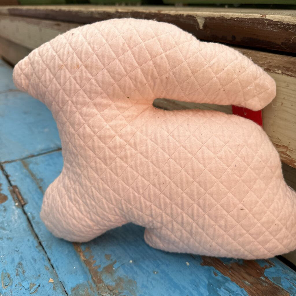 STUFFED FABRIC RABBIT